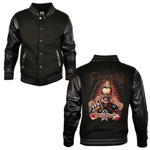 Rockabilly jacke vinyl kustom - jacke,